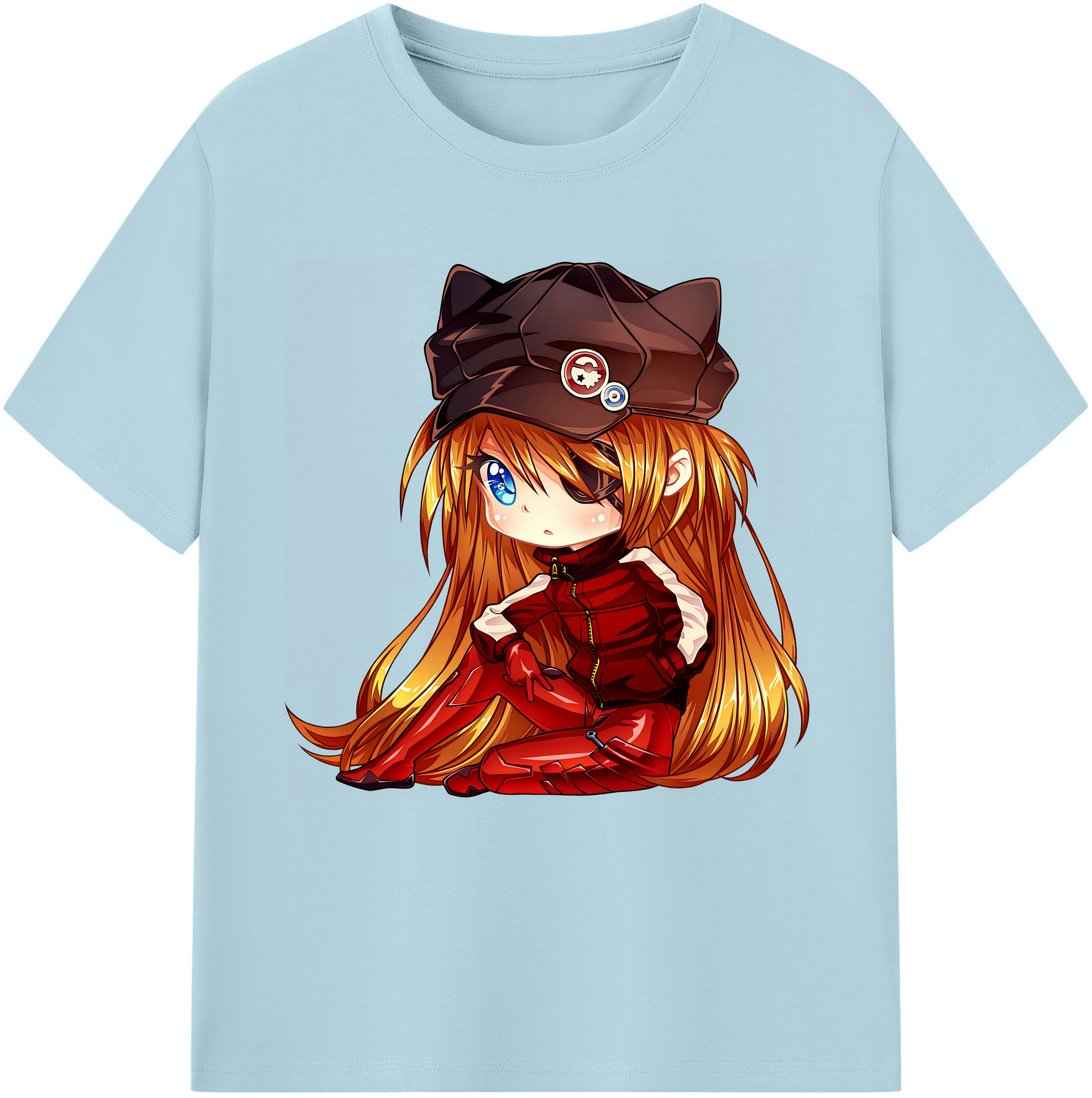 （画像用） EVA 新世紀エヴァンゲリオン 綿100％半袖Tシャツ（フロントプリント）
